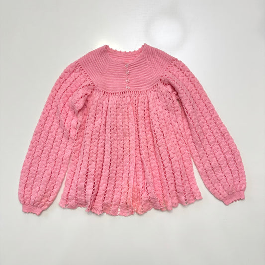 Pink Knit Cardigan
