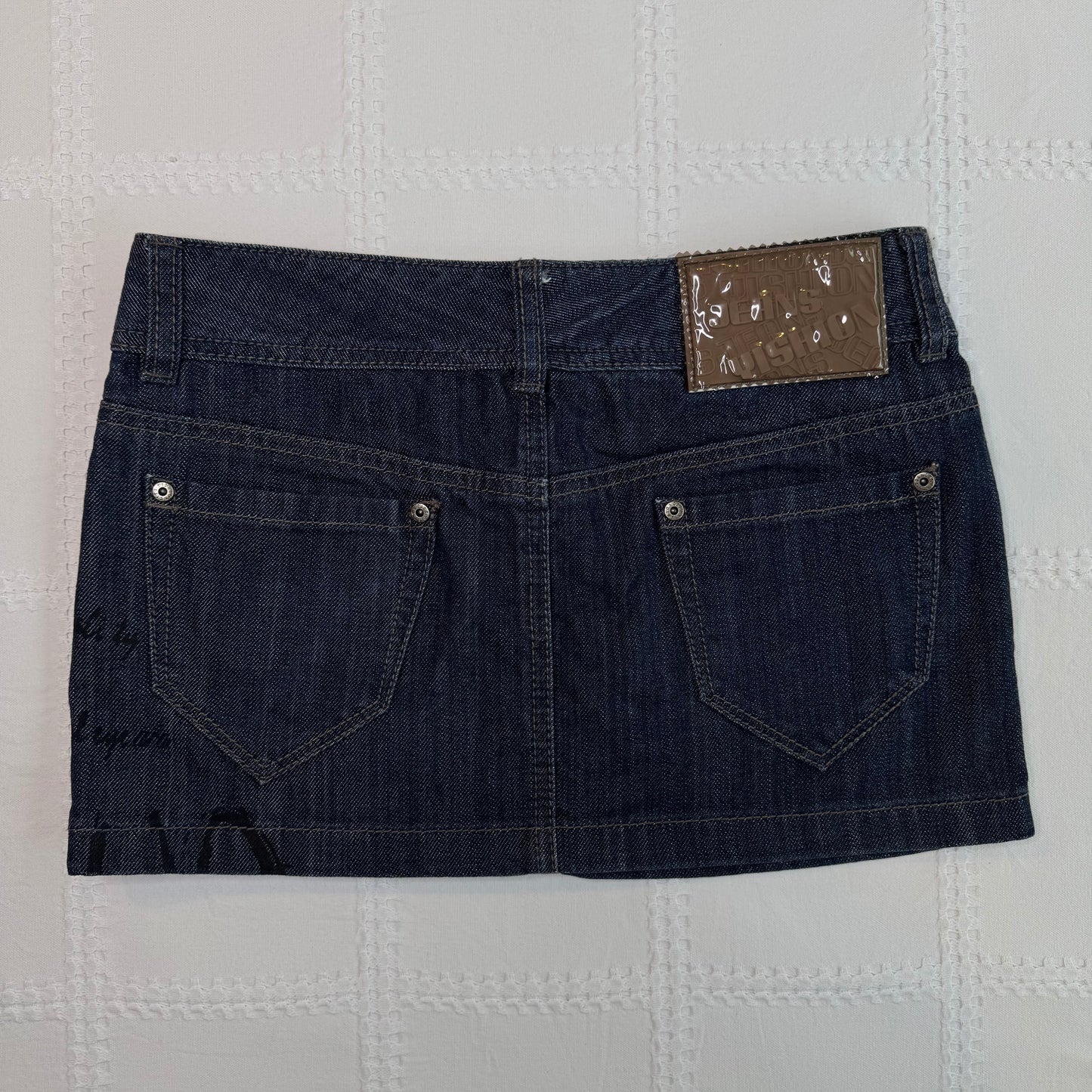 00s Low Rise Denim Mini