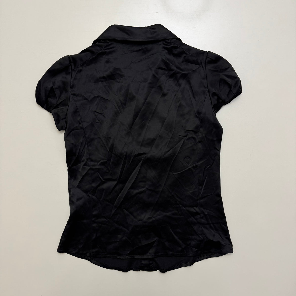 Black Button Up Blouse