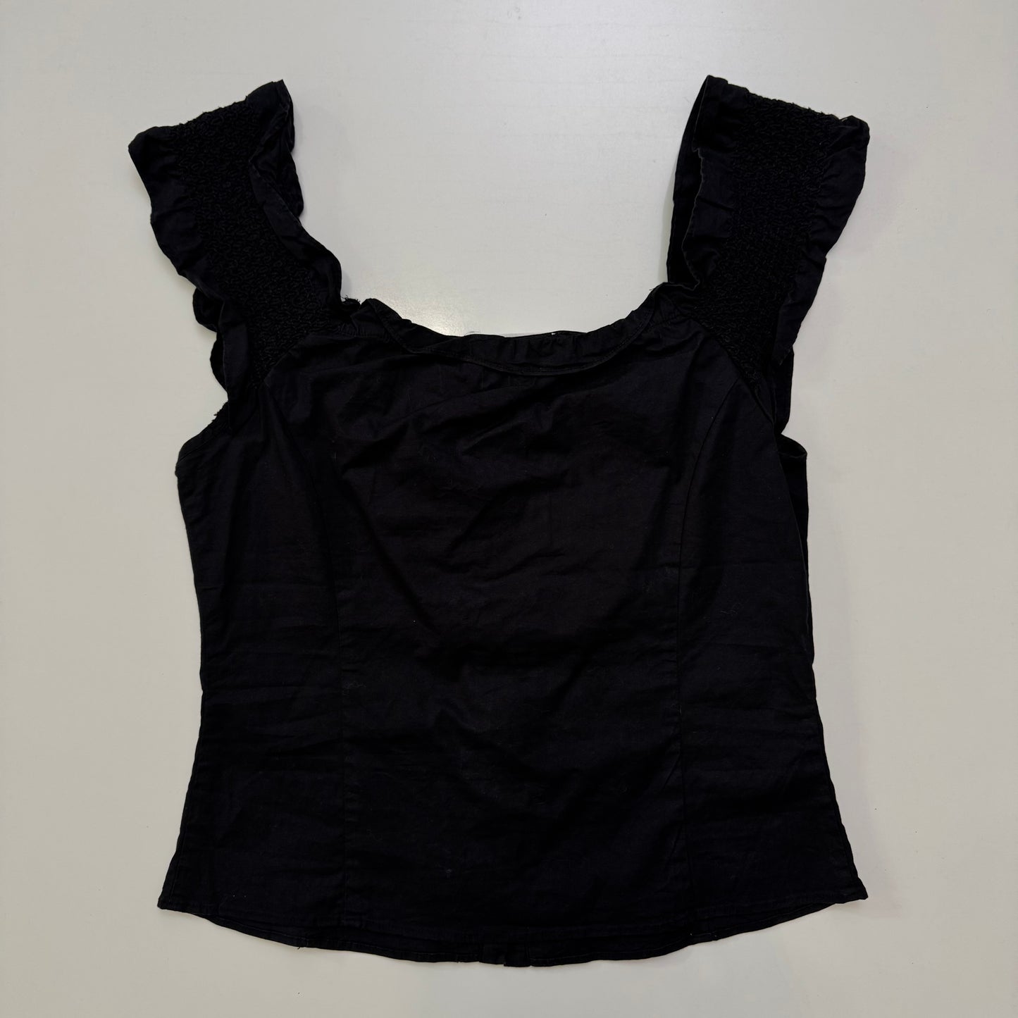 Black Button Up Blouse