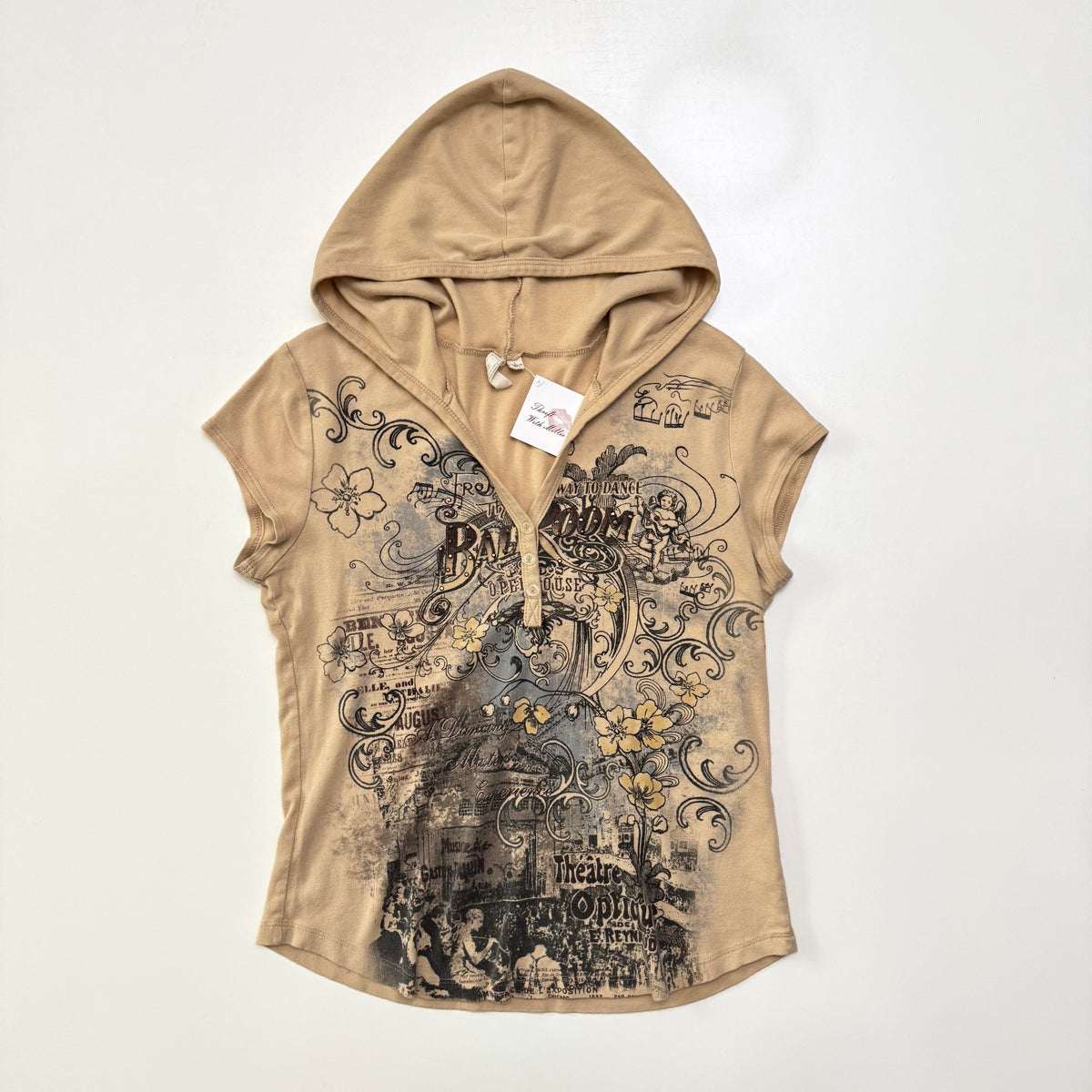 Hooded Graphic Tee