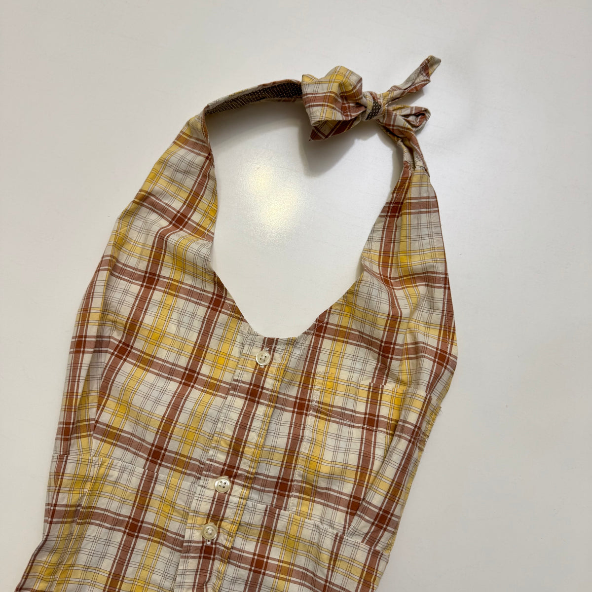 Plaid Halter
