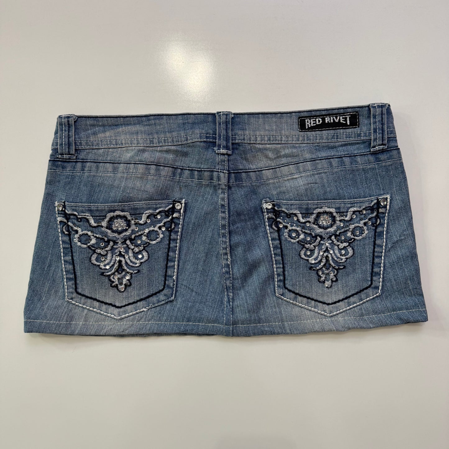 00s Denim Mini Skirt