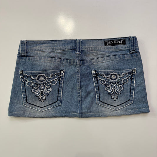 00s Denim Mini Skirt