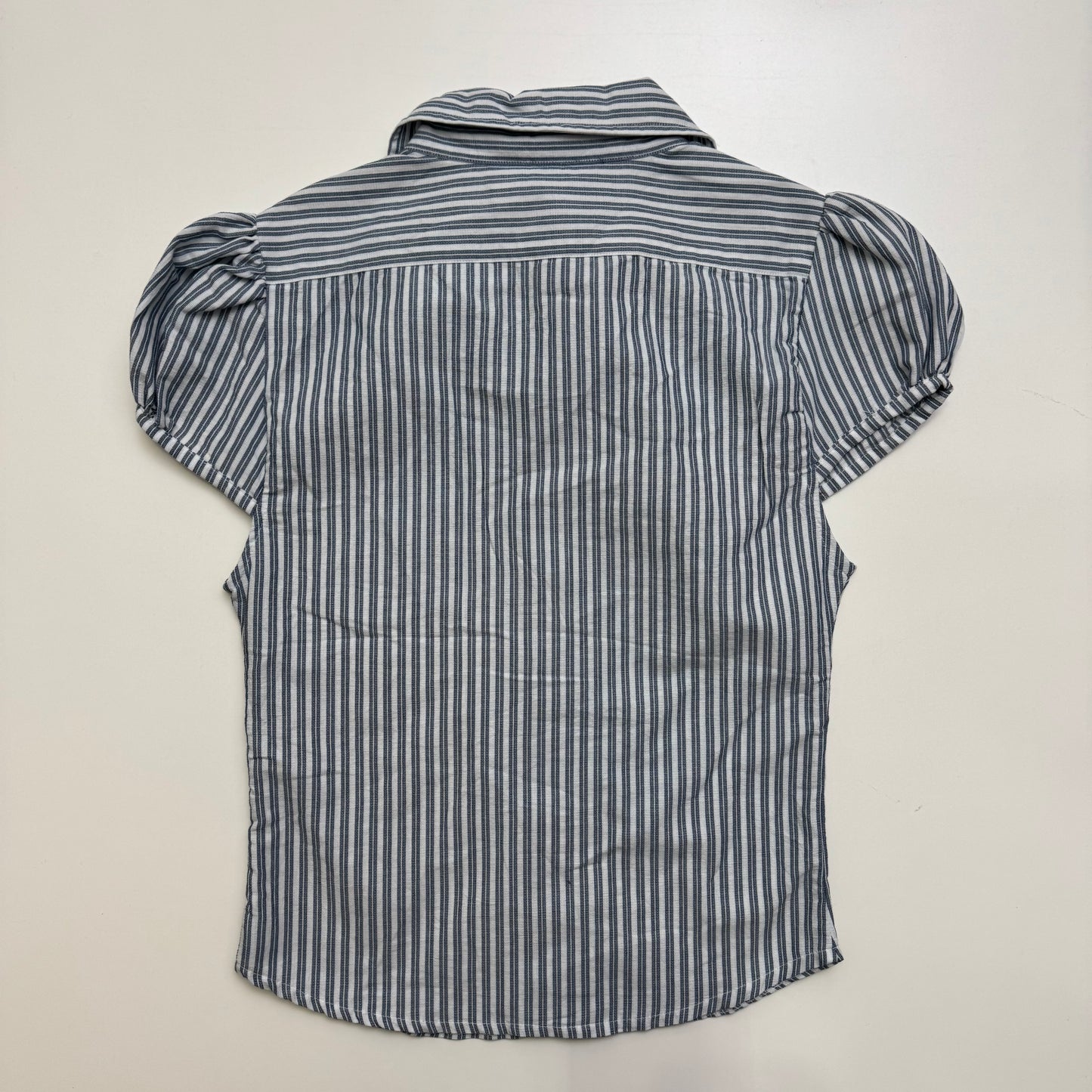 Blue Striped Blouse