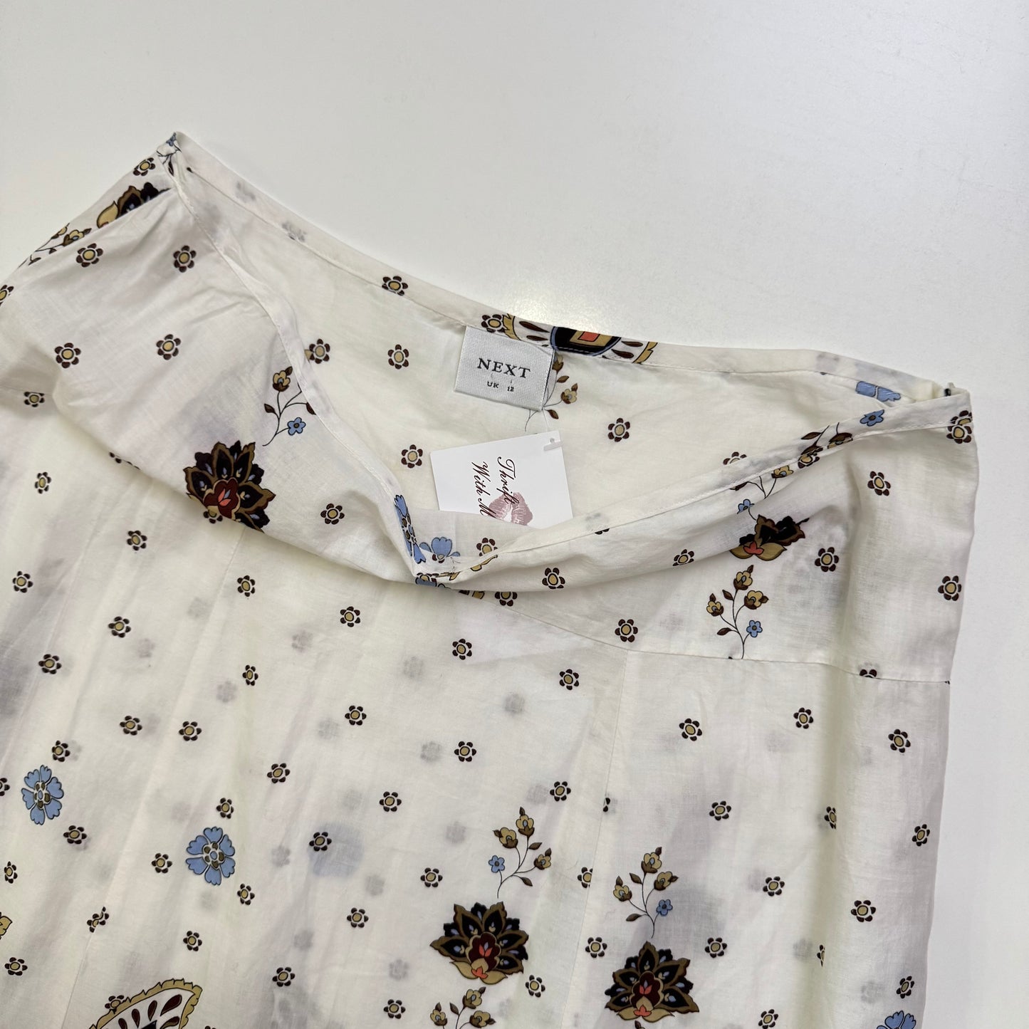 Patterned Maxi Skirt