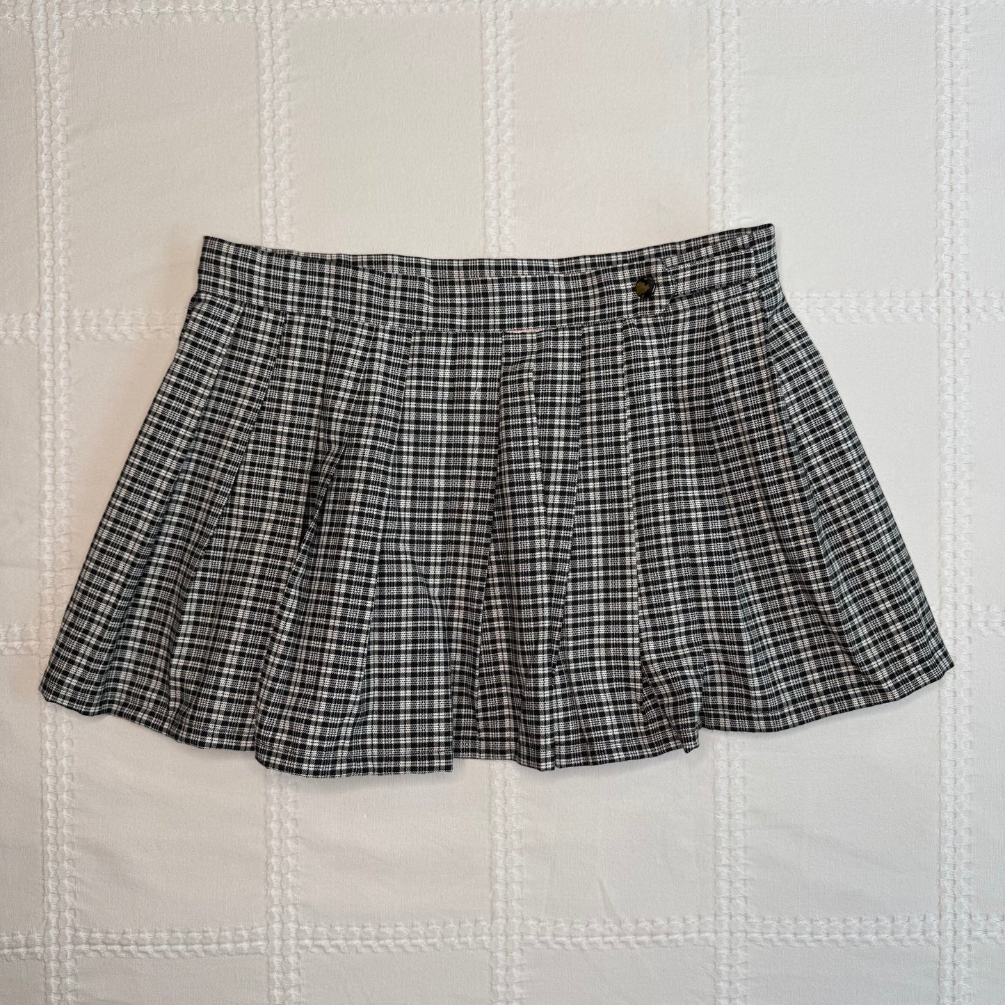 Pleat Micro Mini