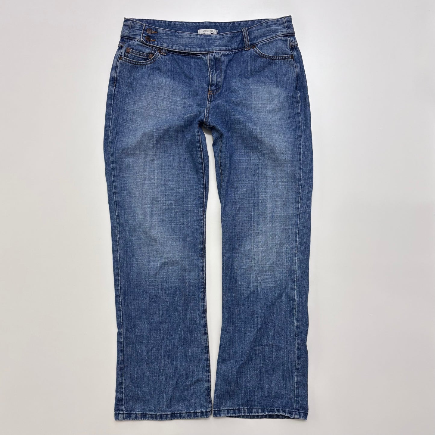 Mid Rise Flare Jeans
