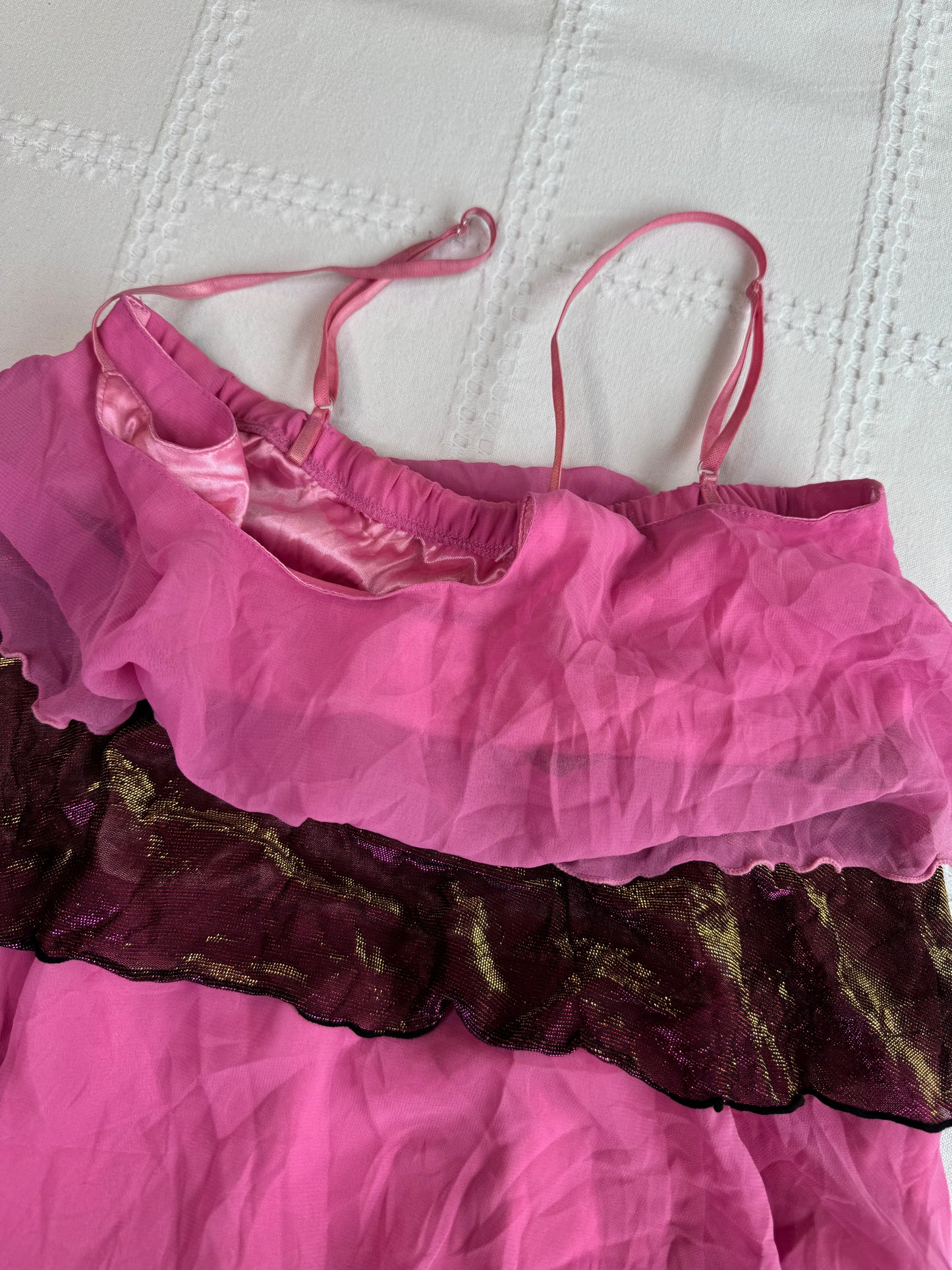 Tiered Ruffle Mini Dress