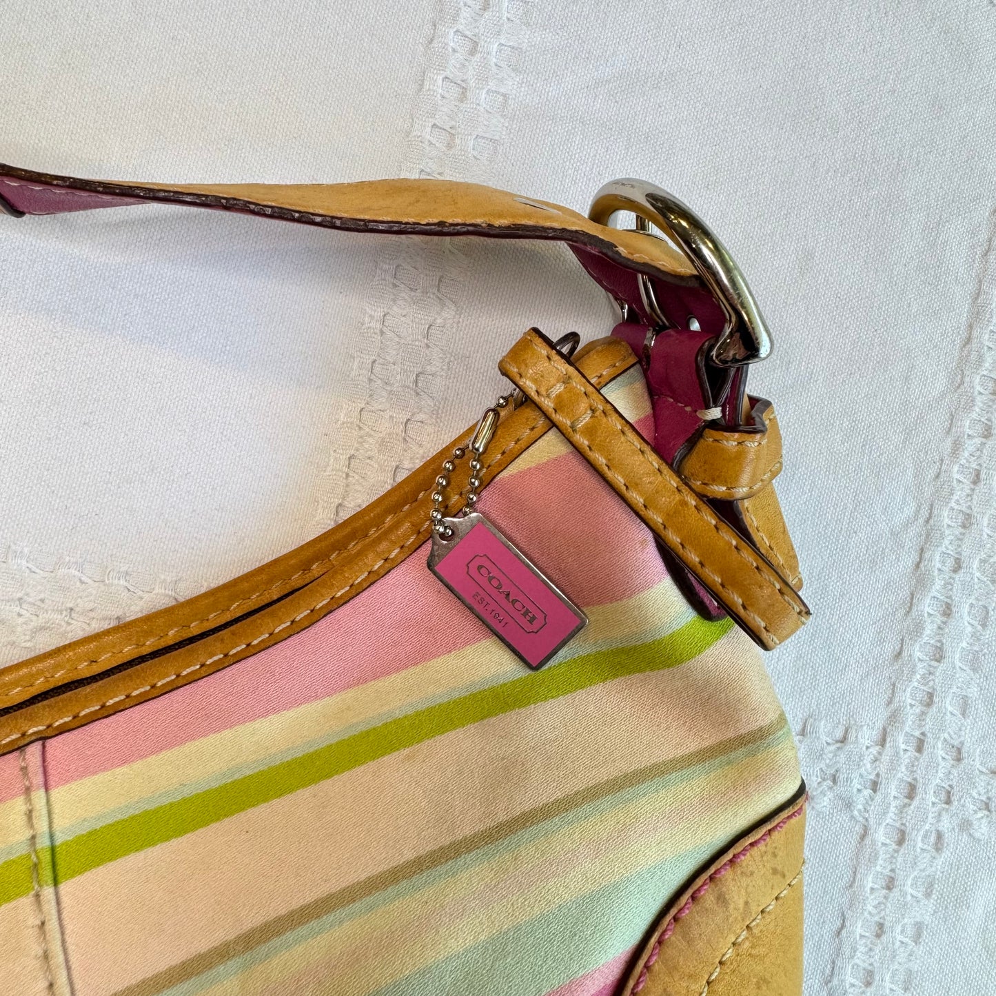 Coach Soho Stripe Shoulder Bag