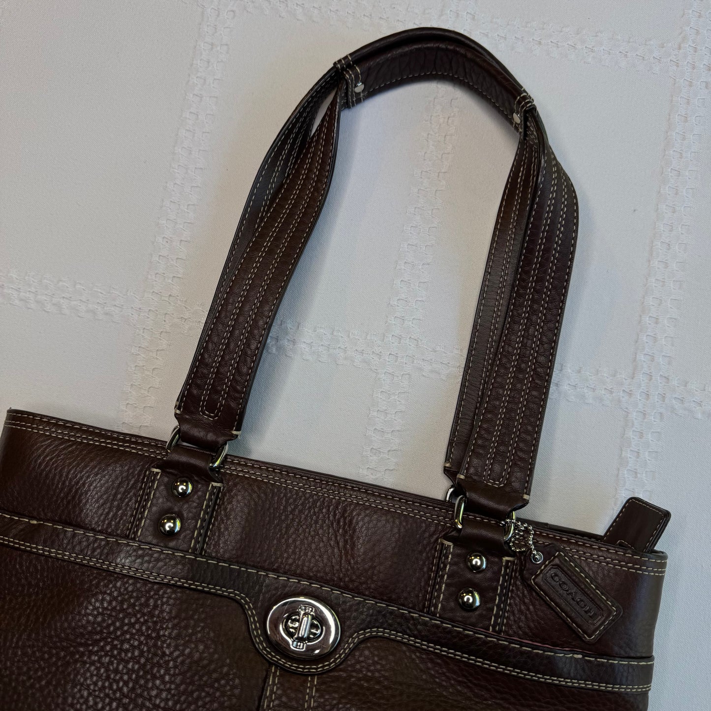 Coach Brown Leather Bag
