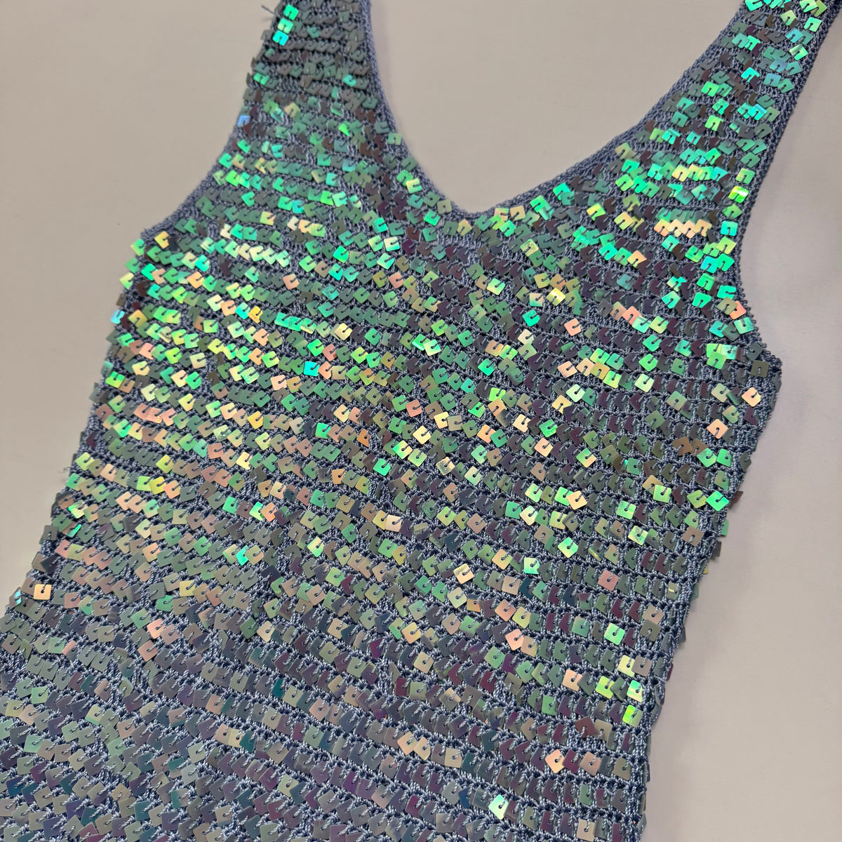 Sequin Tank Top