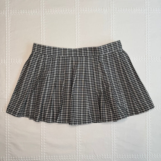 Pleat Micro Mini