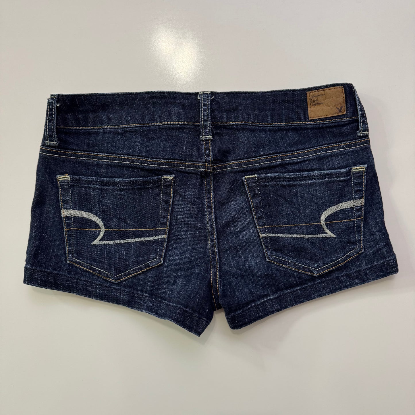 American Eagle Low Rise Denim Mini Shorts