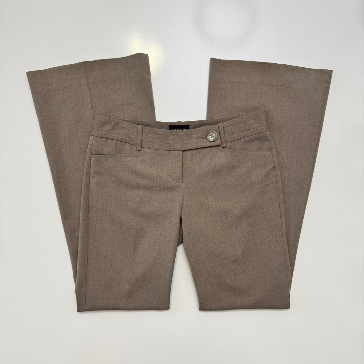 Low Rise Flare Trousers