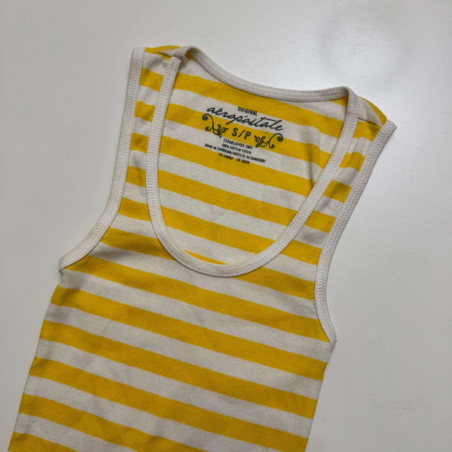 Aeropostale Striped Tank Top