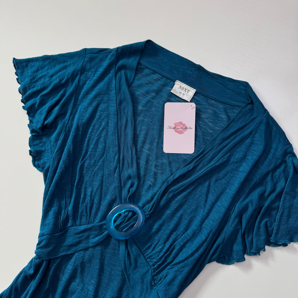 Blue Babydoll Top