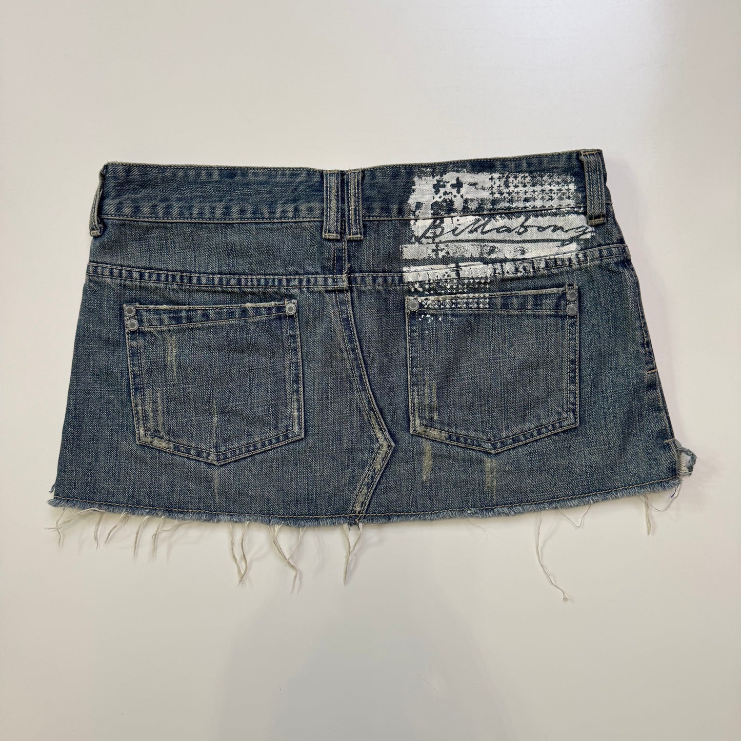 Billabong Denim Mini Skirt