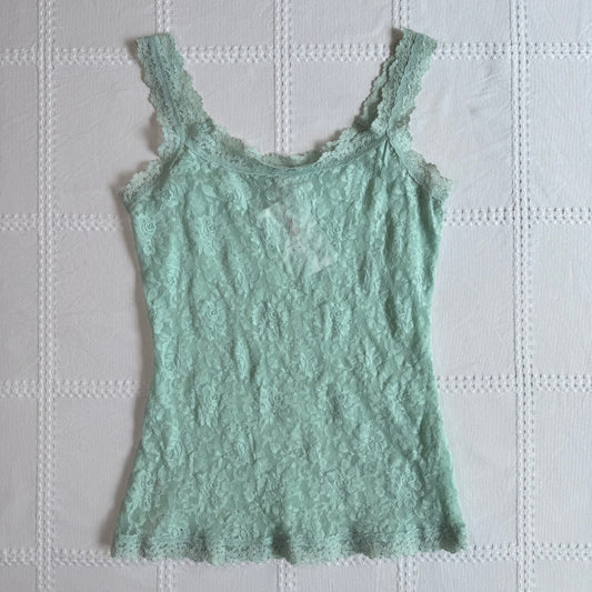Mint Lace Cami