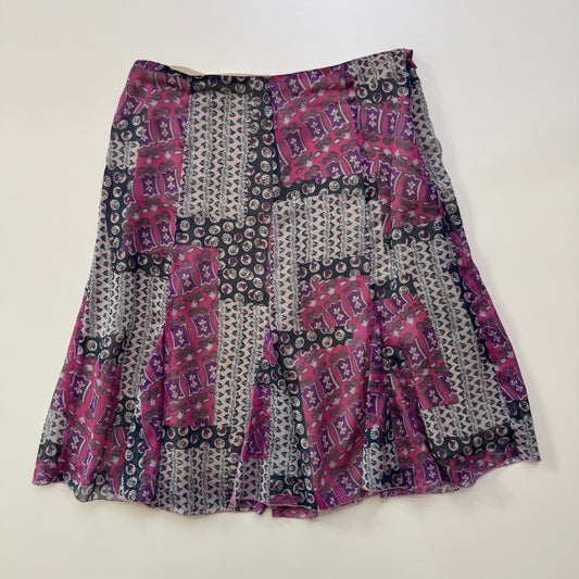 Patchwork Midi Skirt