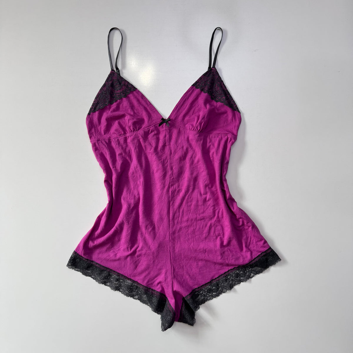 Lace Trim Teddy