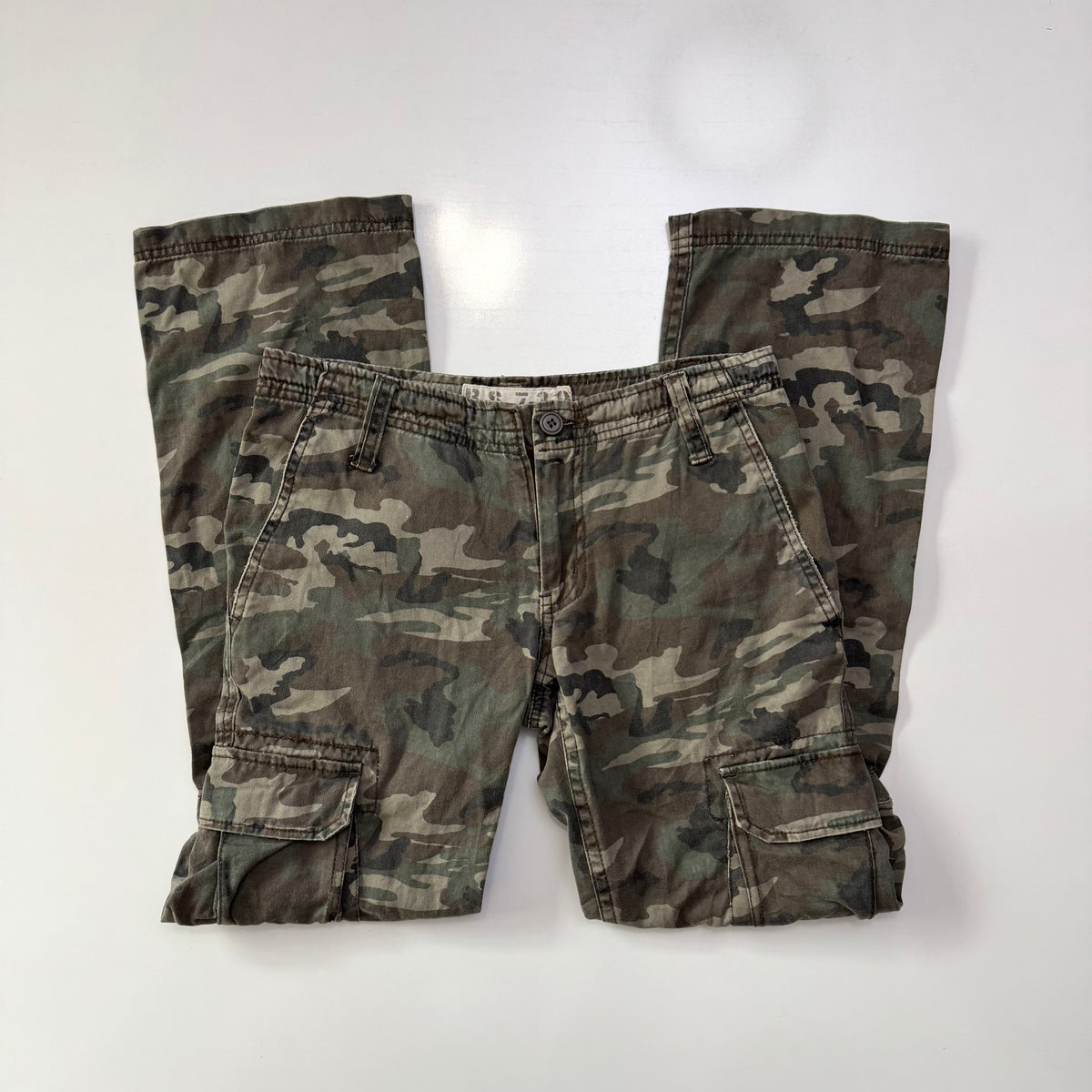 Low Rise Camo Pants